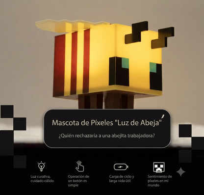 Lámpara Abeja LED de Minecraft
