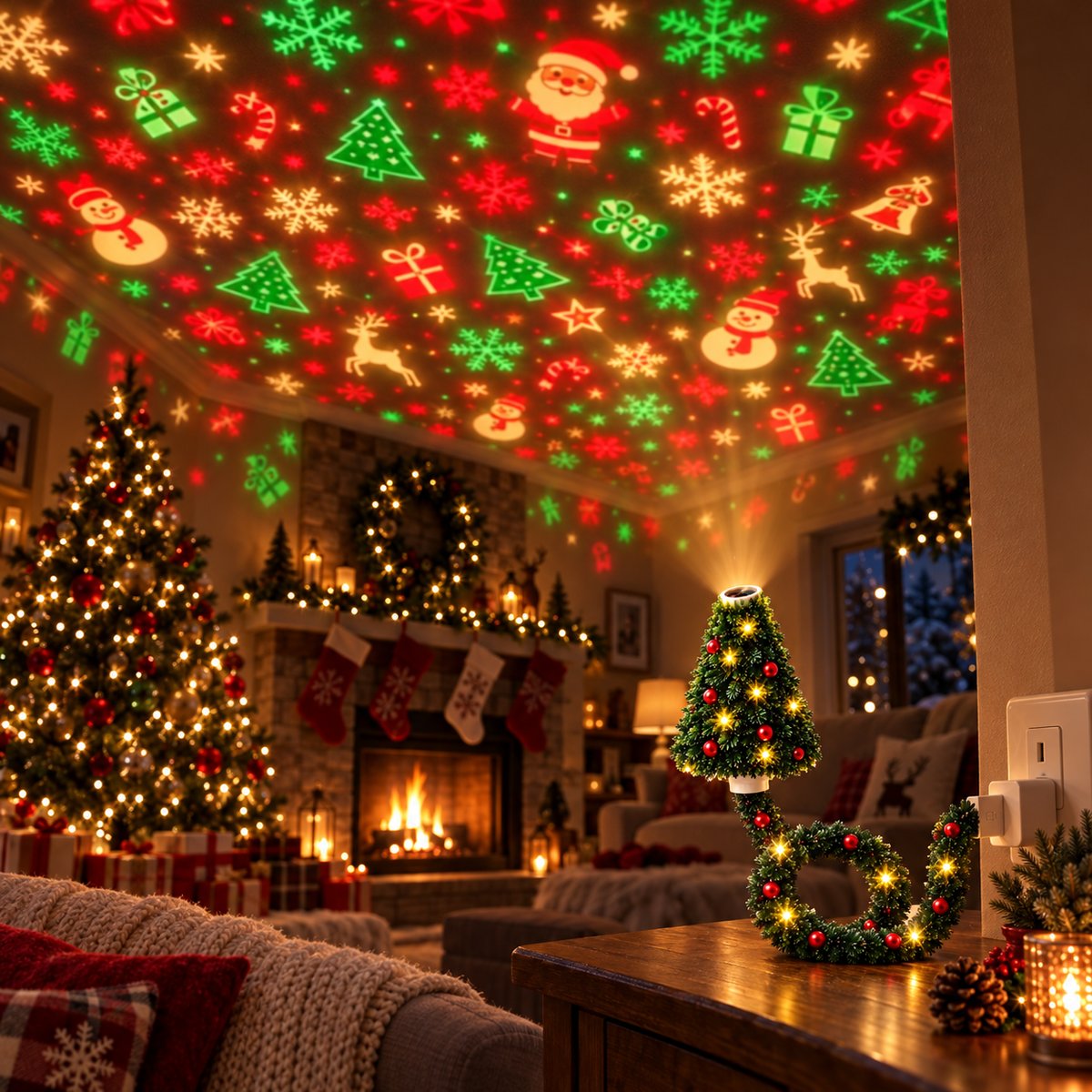 The Vann Wonder Tree — Christmas Projector Light
